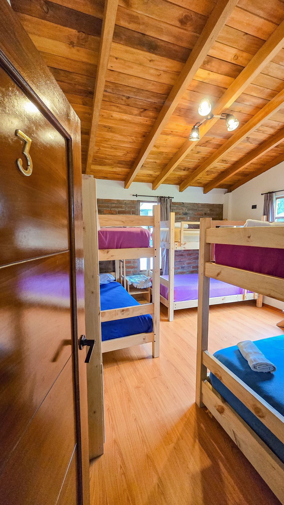 Seven-bed shared dormitory at Cuscungo